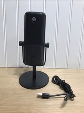 Elgato Wave:3 USB & 3.5mm Condenser Microphone Black, Mute …
