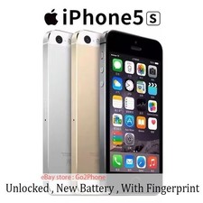 Apple iPhone 5s Unlocked Original Smartphone New battery - …