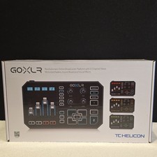 TC-Helicon GOXLR 4-Channel Desktop Mixer USB, Motorized Fad…