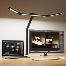 LED Desk Lamp with Clamp - HJ3B Sunturalux Eye-Caring Clip …