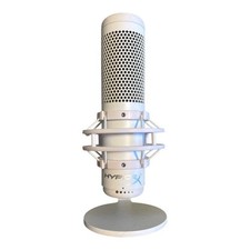 HyperX QuadCast S USB Condenser Microphone White RGB Tested…