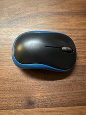 Genuine Logitech M185 Wireless Mouse - Blue used as in grea…