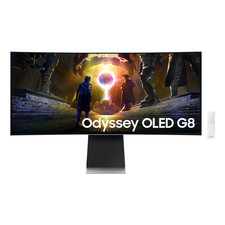 Samsung Odyssey G8 34" Curved UWQHD OLED 175Hz 0.03ms Smart…