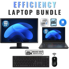 Lenovo ThinkPad E14 14" FHD Laptop Bundle i7-10510U 4.9GHz …