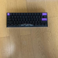 Ducky One 3 60% JP Wired Gaming Keyboard Black Purple Used