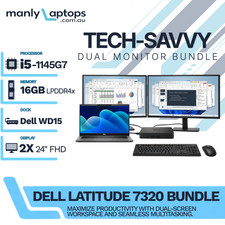 Dell Latitude 7320 13" Laptop Bundle i5-1145G7 256GB 16GB L…