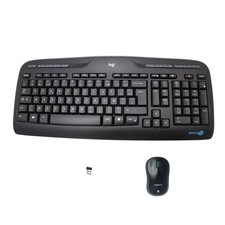 Logitech MK330 Wireless Keyboard and Mouse Kit, AZERTY Fren…