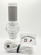 HyperX QuadCast S White USB Condenser Gaming Mic RGB 4 Pola…