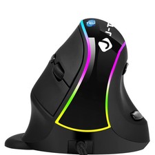 Wired Vertical Usb Mouse With Rgb Up To 3200Dpi Ergonomic