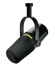 Shure MV7 USB XLR Podcasting Dynamic Microphone - Black