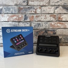 Elgato Stream Deck Plus (+), Audio Mixer, Comes with Box, H…
