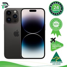 Apple iPhone 14 Pro Max 256GB/Black Unlocked AU Stock (Exce…