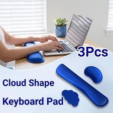 3Pcs Non-Slip Base Keyboard Wrist Rest Set Wristband Mouse …
