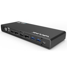 USB-C/USB 3.0 Universal Laptop Docking Station 2 Monitors H…