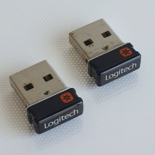 2x LOGITECH USB Unifying Receiver 2.4Ghz 10m 6 Devices - FR…