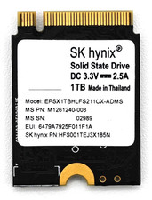 1TB MS M.2 2230 NVMe PCIe 4.0x2 SSD EPSX1TBHLFS211CX-ADMS M…