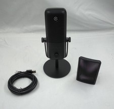 ELGATO WAVE:3 USB Condenser Mic + Mic Arm LP Working Tested…