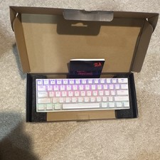 Redragon Draconic K530 Compact Wired White Backlit Keyboard…