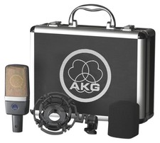 AKG C214 Professional Large-Diaphragm Studio Condenser Micr…