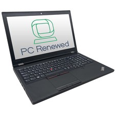 FAST LENOVO P53 GAMING LAPTOP CORE i7 WINDOWS 10/11 64GB 1T…