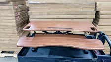38in Standing Desk Converter Desk Riser for Dual Monitors w…