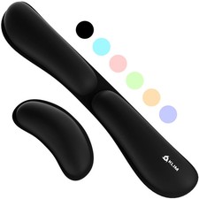DEMO KLIM Ergonomic Memory Foam Keyboard Wrist Rest and Mou…
