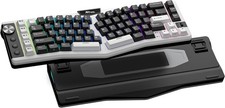 A72 Alice Ergonomic Wireless Mechanical Keyboard w/Knob/Mac…