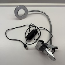Glorious Light LED Ring Clamp Desk Lamp Flexible Gooseneck …