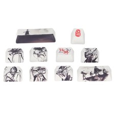 10-Piece Custom Keycap Set Bright Color DIY Keyboard Keycap…
