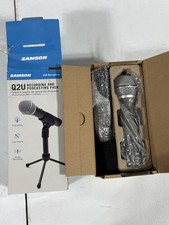 Samson Q2U USB/XLR Recording & Podcasting Microphone Pack –…