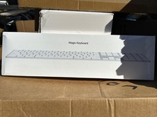 Apple Magic Keyboard with Numeric Keypad Silver MQ052LL/A W…