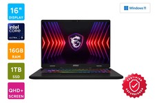 MSI Crosshair HX AI 16" QHD+ 240Hz Ultra 9 RTX 5060 Gaming …