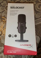 HyperX Solocast USB Condenser Gaming Microphone for PC / PS…
