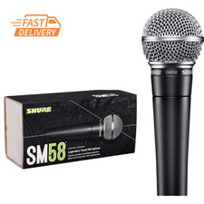 Shure SM58 LC Cardioid Dynamic Vocal Microphone without On …