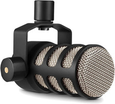 Podmic Broadcast-Quality Dynamic Microphone with Integrated…