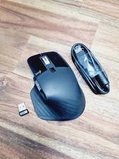 Logitech MX Master 3 Wireless Mouse Black - USB Receiver + …