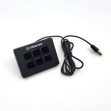 Elgato Stream Deck Mini 6-Button Keypad Controller Model 20…