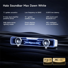 USB Powered Desktop Computer Speaker  Home Office Gaming