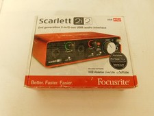 ^^ FOCUSRITE SCARLETT 2I2 2ND GENERATION 2-IN/2-OUT USB AUD…