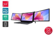 Kogan XPRESSO 13.3" Full HD Pro Dual Screen Tri-Fold Portab…