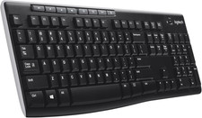 K270 Wireless Keyboard for Windows, 2.4 Ghz Wireless, Full-…