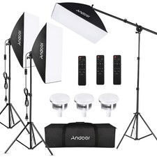 Andoer Softbox Photography Lighting Kit Professional Studio…