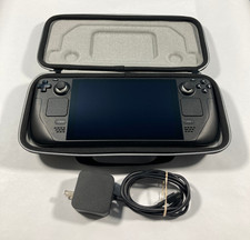 Valve Steam Deck 256GB Handheld System with Blue Logo Case …