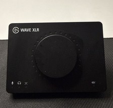 Elgato Wave XLR USB Audio Interface.  Missing USB C cable 