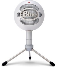BLUE SNOWBALL ICE WHITE USB Microphone with Mic Stand 83621…