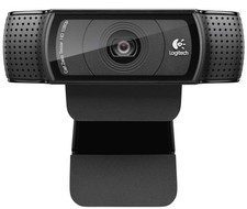 Logitech C920 HD PRO Webcam 1080p FHD Def 1080p USB Zoom Te…