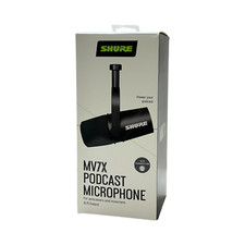 Shure MV7X Mic Podcast Kit for Podcasting Home Recording Ga…