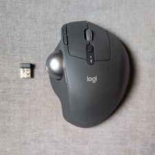 Logitech MX ERGO Ergonomic Wireless/Bluetooth Trackball Mou…