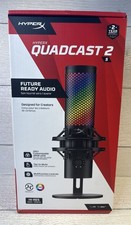 NEW HyperX QuadCast 2 S USB Microphone with RGB Lighting, U…