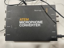 Blackmagic Design ATEM Microphone Converter Digital XLR MAD…